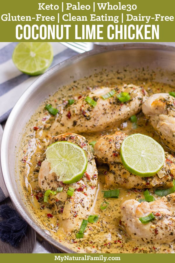 Keto Coconut Lime Chicken Recipe