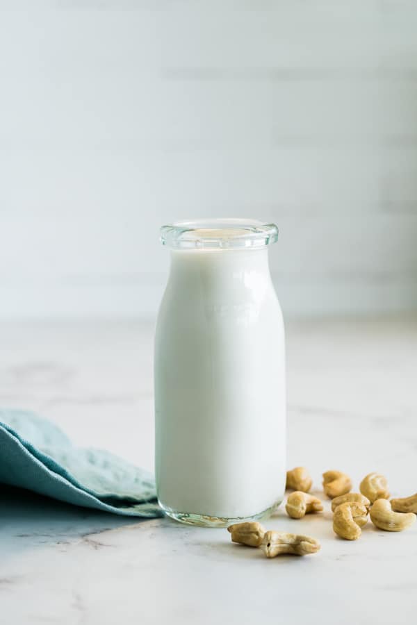 Homemade Cashew Milk Recipe