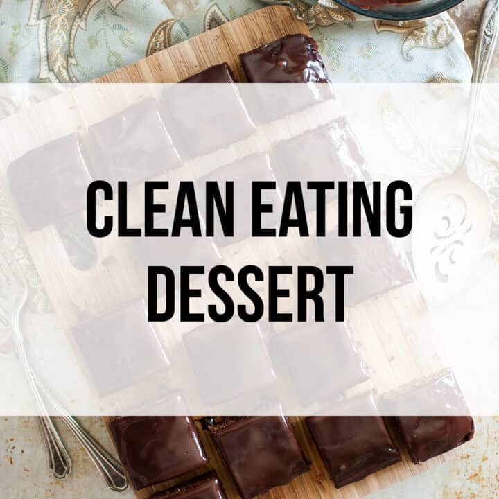 clean eating desserts