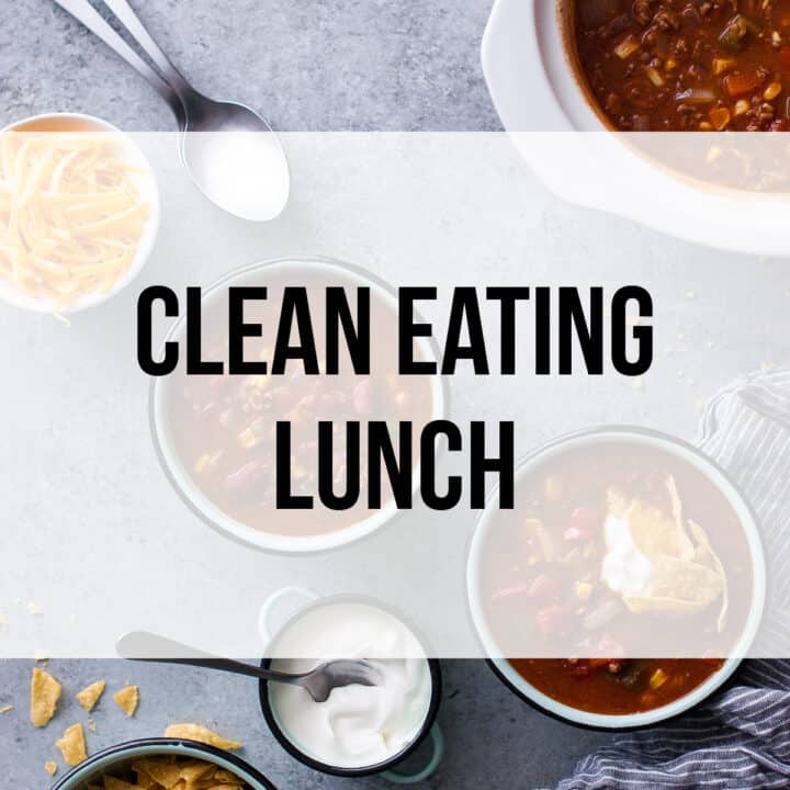 clean eating lunch ideas