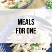 meals for one person