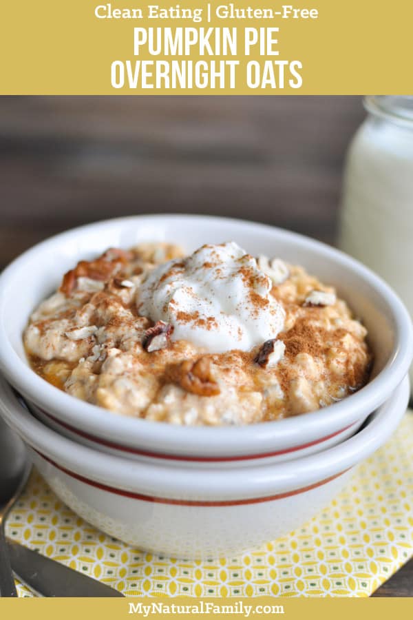 Pumpkin Pie Overnight Oats Recipe
