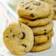 cassava flour chocolate chip cookies