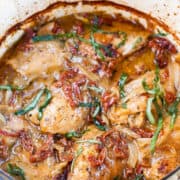 creamy sun-dried tomato chicken