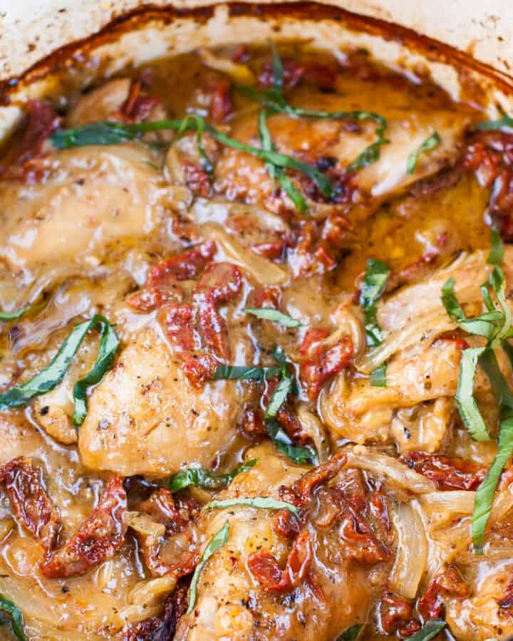 creamy sun-dried tomato chicken