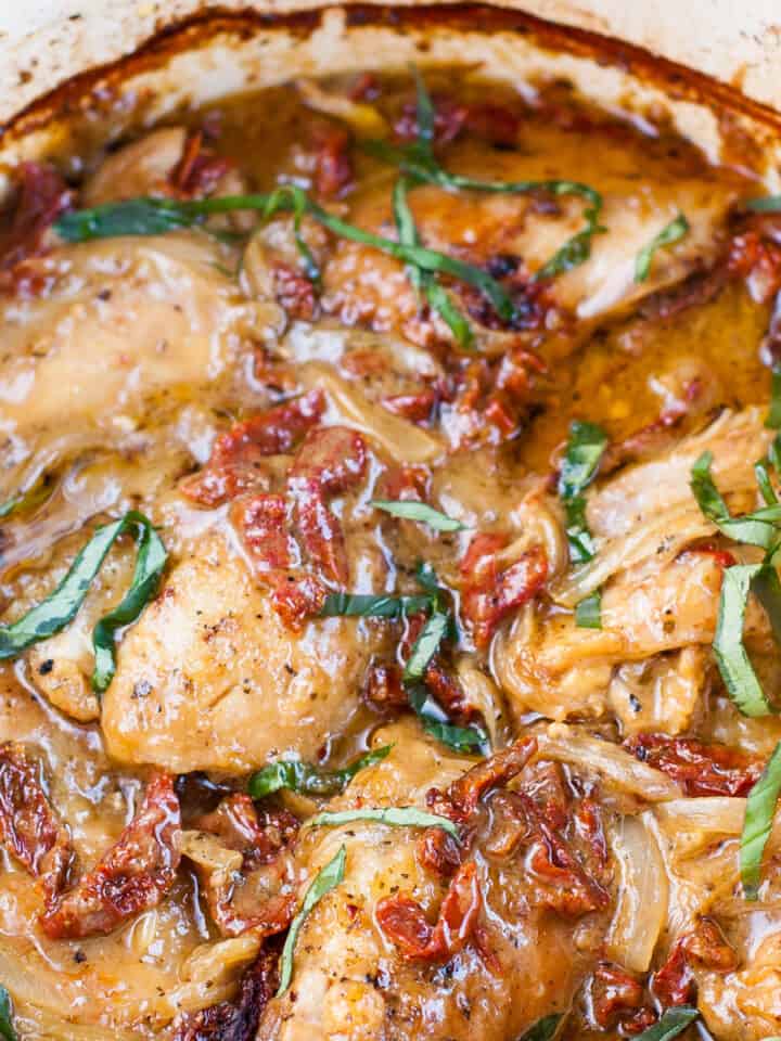 creamy sun-dried tomato chicken