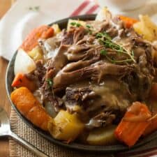 Paleo Pot Roast Slow Cooker Recipe - My Natural Family