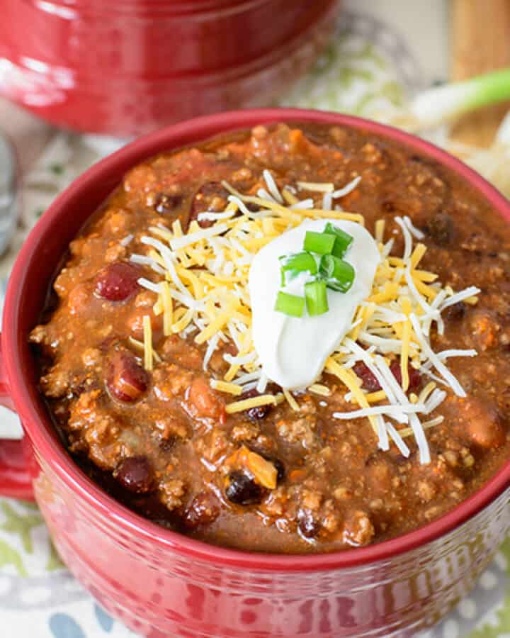 easy chili from scratch