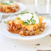 gluten free enchilada casserole