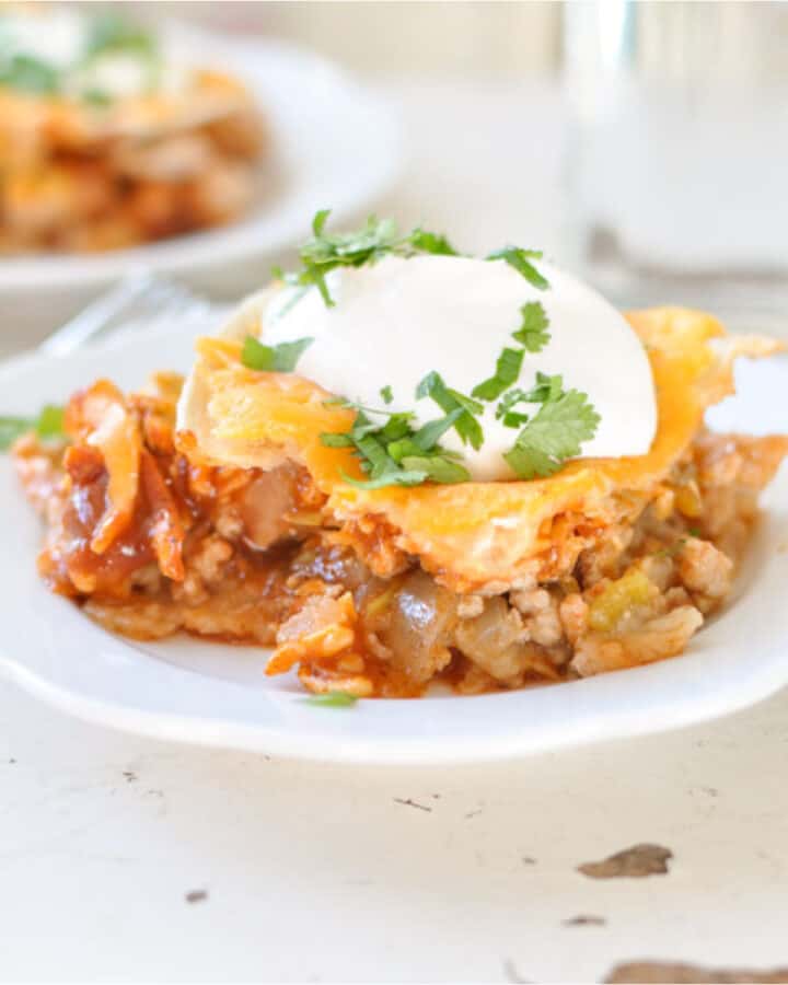 gluten free enchilada casserole