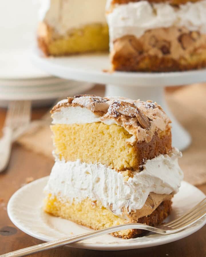 gluten free meringue cake