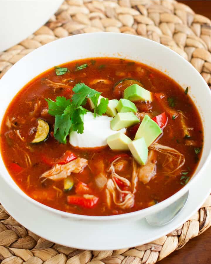 gluten free tortilla soup