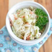 greek yogurt coleslaw