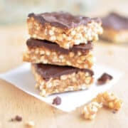healthy puffed millet bars