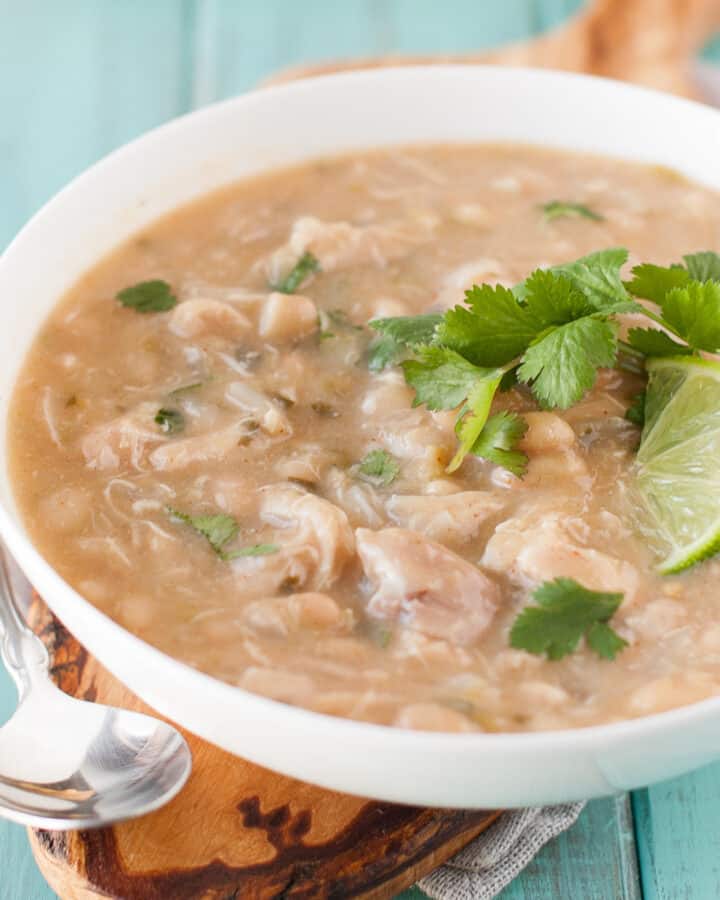 healthy white chicken chili