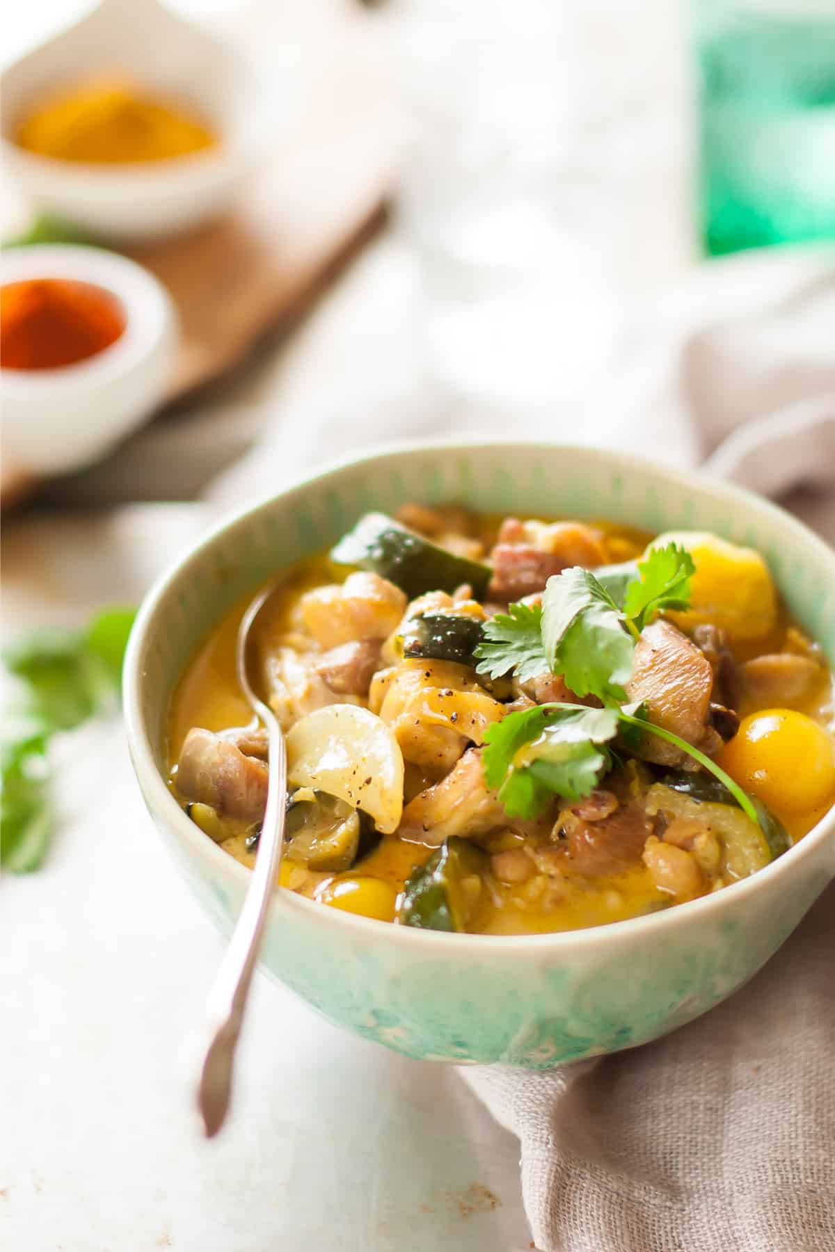 paleo chicken curry