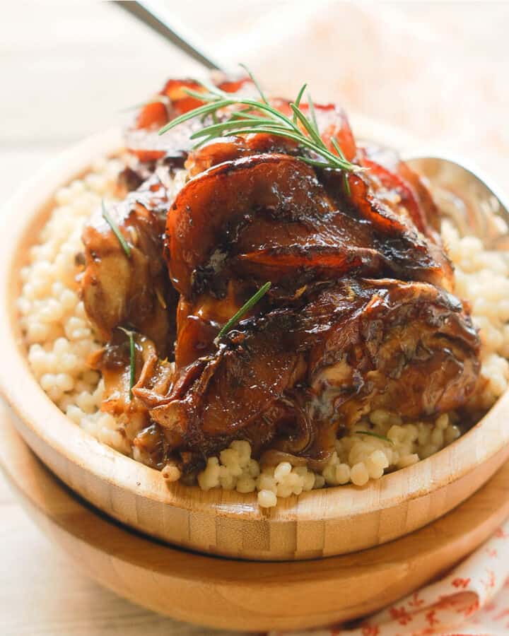 peach balsamic chicken