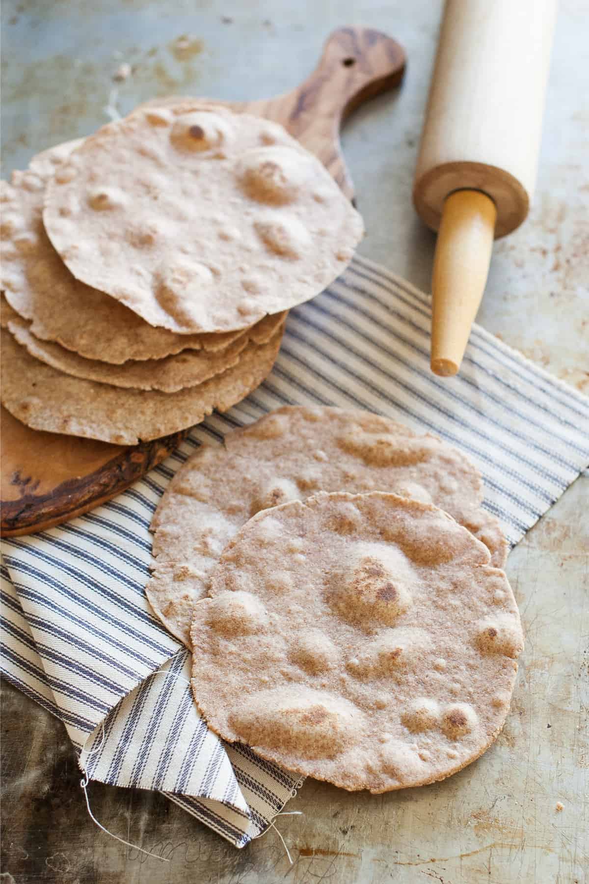 spelt tortillas